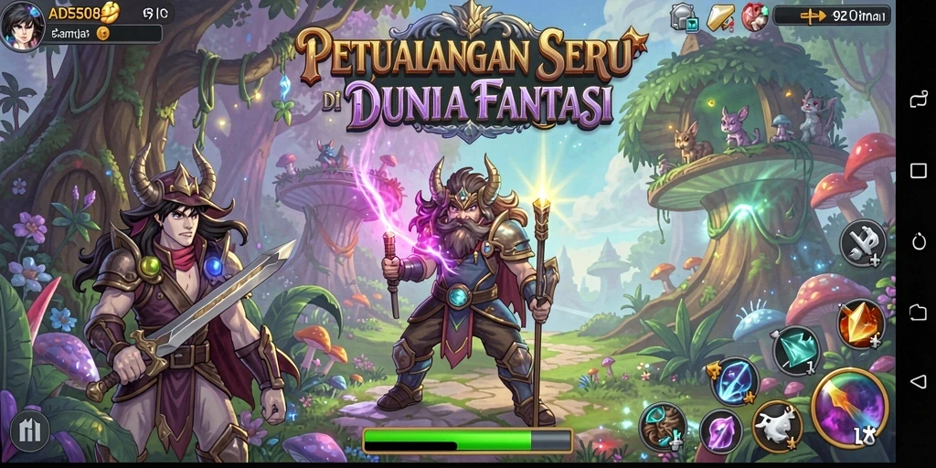 Tampilan gameplay <strong>ADS508</strong> yang menegangkan dan menyenangkan.