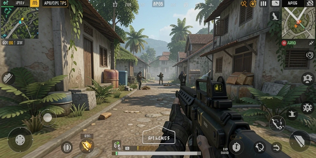 Tangkapan layar gameplay API66 dengan momen aksi mendebarkan.