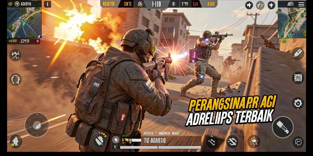 Tangkap momen seru dalam gameplay FPS yang intens.