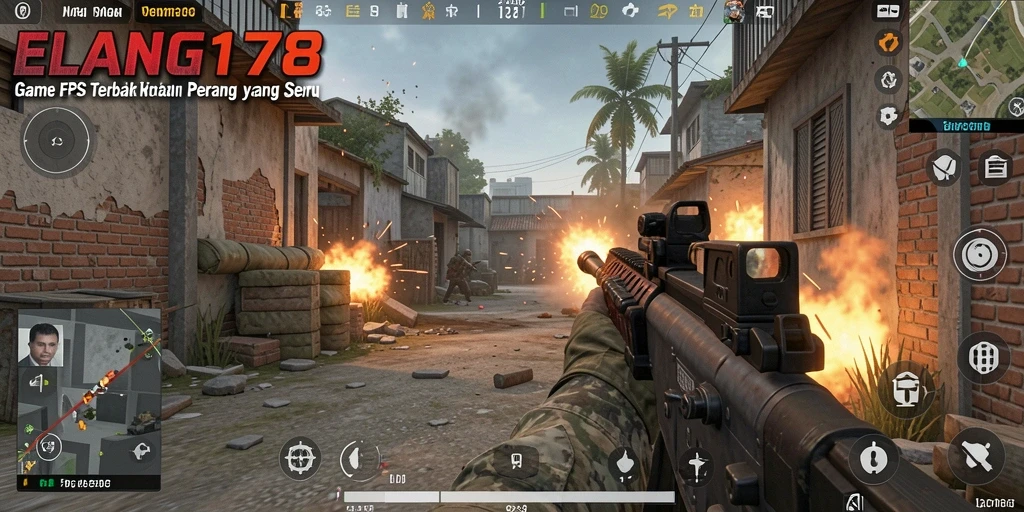 Gameplay seru di ELANG178 dengan aksi tembak-menembak realistis.