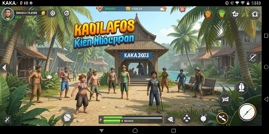 Screenshot dari gameplay KAKA303 yang menampilkan karakter dan lingkungan hidup.