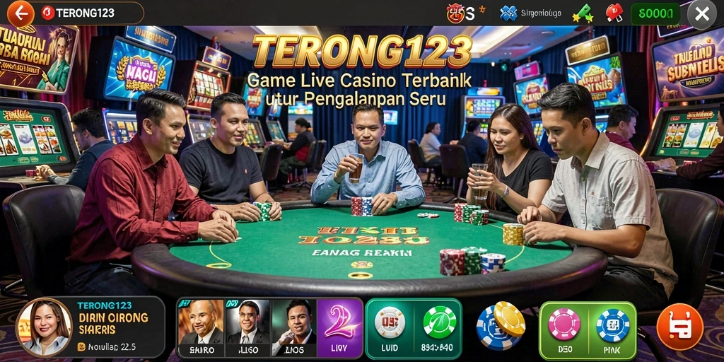 Tampilan menarik dari permainan langsung di TERONG123.