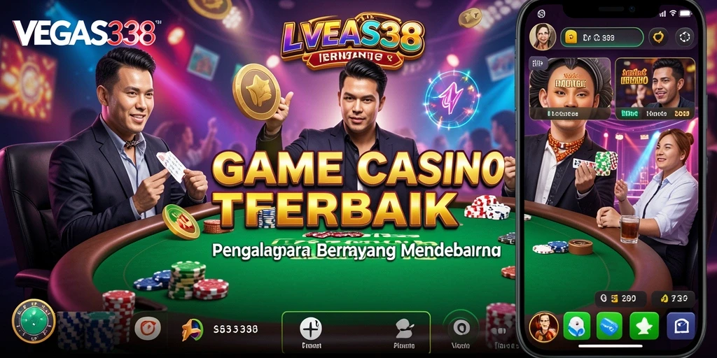 Screenshot gameplay Live Casino yang mendebarkan di VEGAS338.